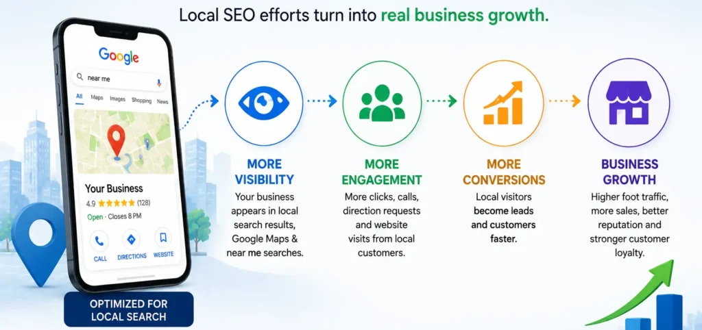 how local seo result manifest