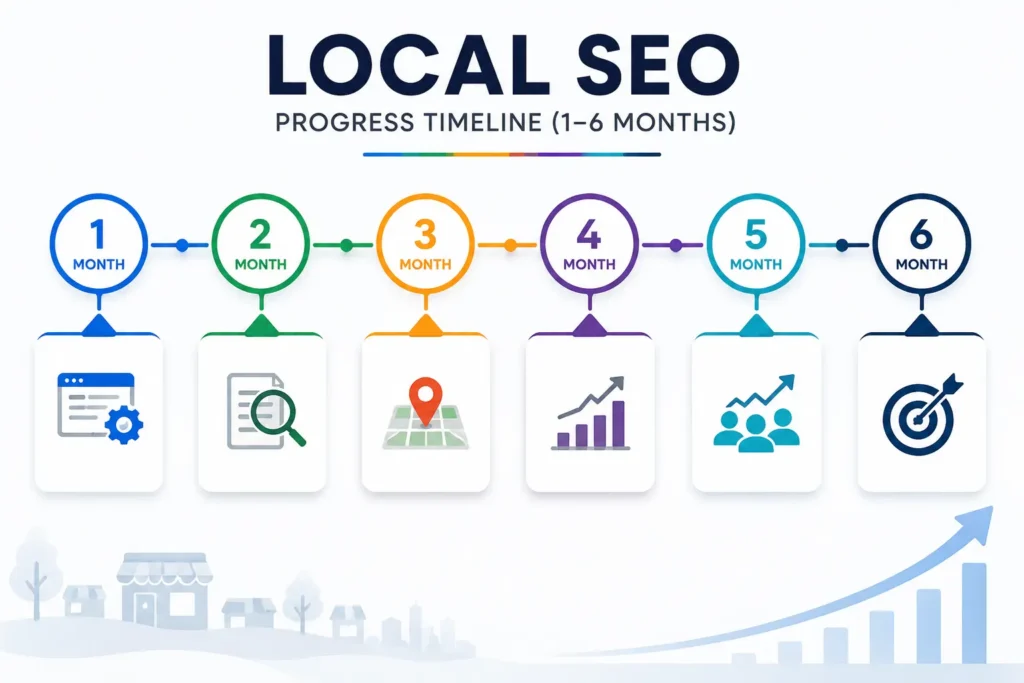 local seo timeline